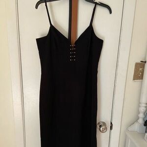 Bardot Black Midi Dress - Size Medium/US 8